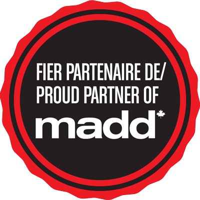 Proud partner of madd