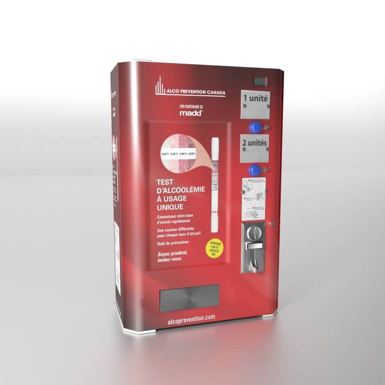 The Singleuse Breathalyzer Vending Machine Is Perfect For Bar, Hotel