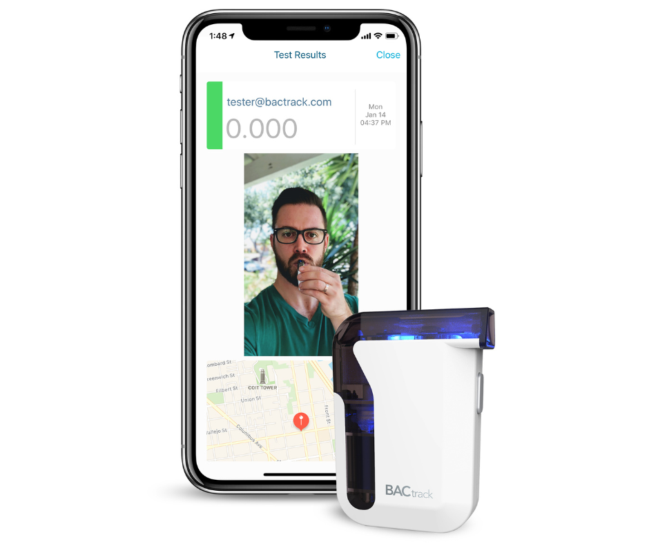 BACtrack View Alcohol Testing Service 1 BACtrack View