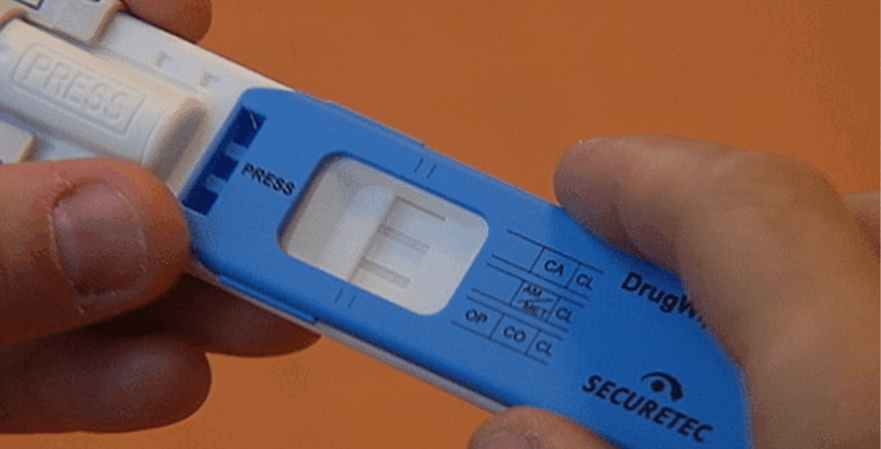 Saliva drug tests